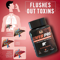 Liver Pro - Fatty Liver Ayurvedic Supplement | Helps Restore Liver Health & Remove Toxins | 100% Natural & Ayurvedic | 28 Days Program