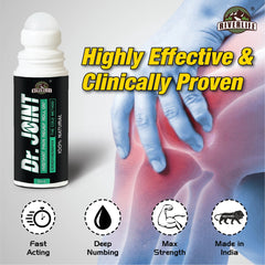 Dr. Joint Roll-On For Instant Pain Relief | Ayurvedic Oil Formula | 100% Natural