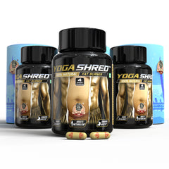 YOGA SHRED - Ayurvedic Fat Burner | Helps Loose Weight & Body Fat while Boosting Energy | 100% Natural