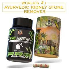 STONE DISSOLVER+ Ayurvedic Stone Remover Supplement | Relieves Pain, Breaks All Types Of Stones, Fast Acting | 100% Natural